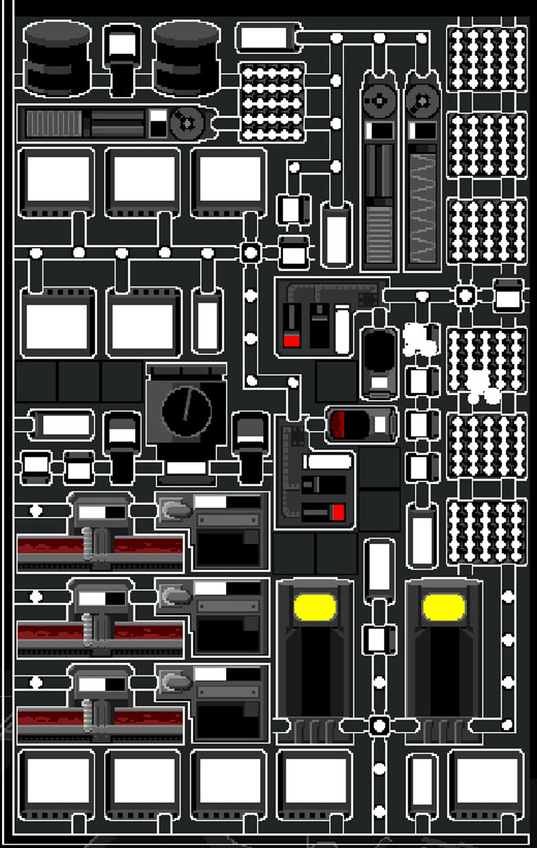 The reviewed grid contains tanks, generators, and connected components; trace the fuel path before adding branches.